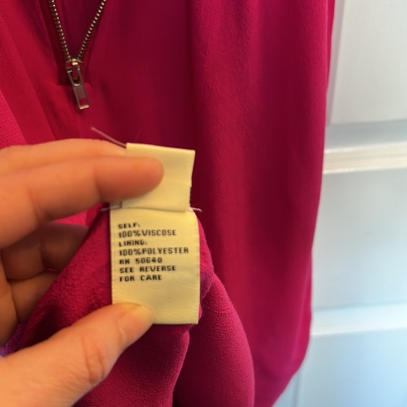 💕BEAUTIFUL Pink flowy Dress by HYPE size large - Picture 11 of 16